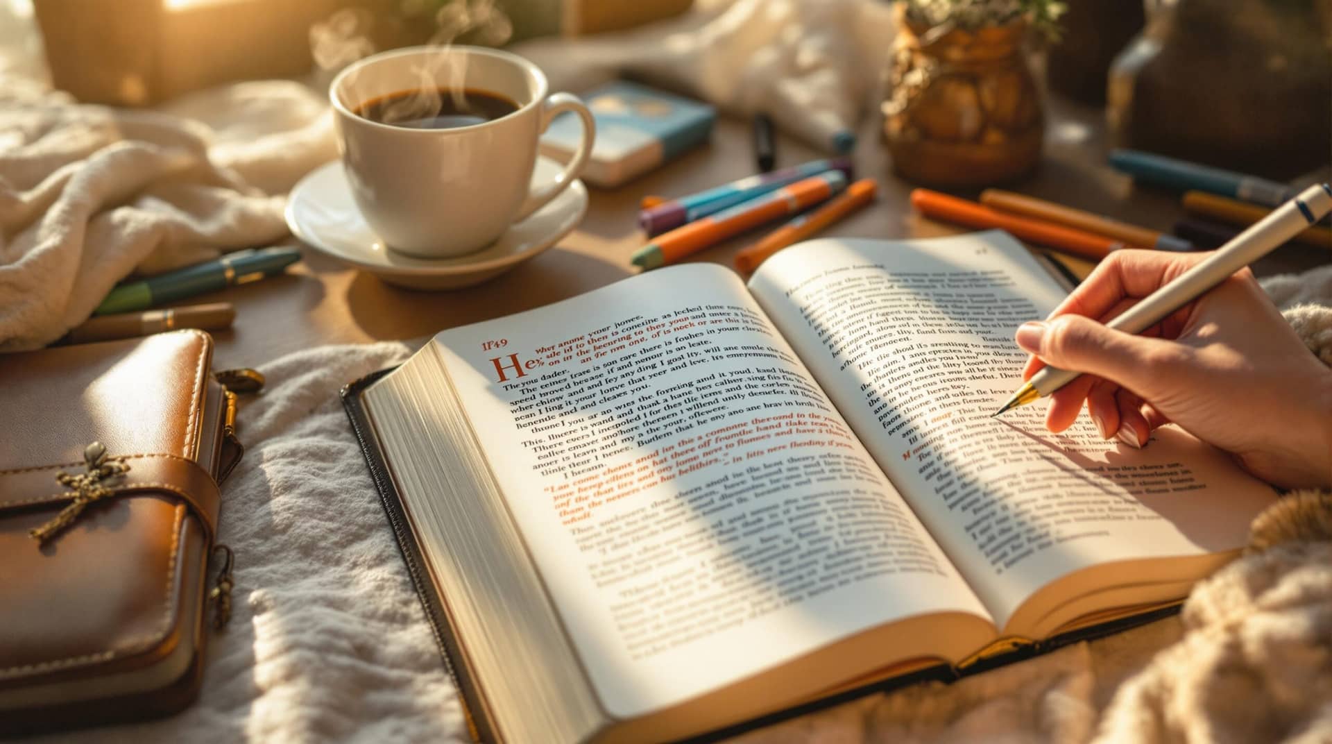 Sacred Pages: How Bible Journaling Transforms Your Spiritual Connection